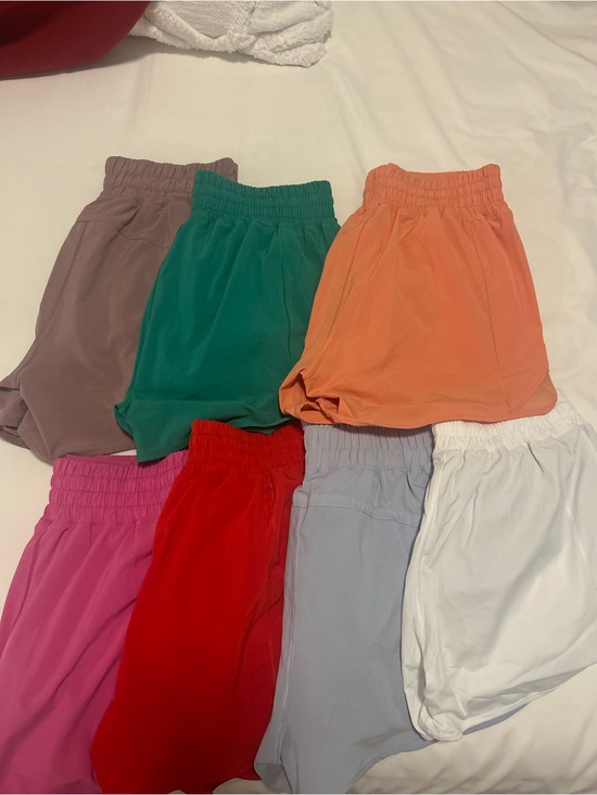 lululemon athletica Pants - Colorful Elastic-Waist Athletic Shorts Collection - Multi